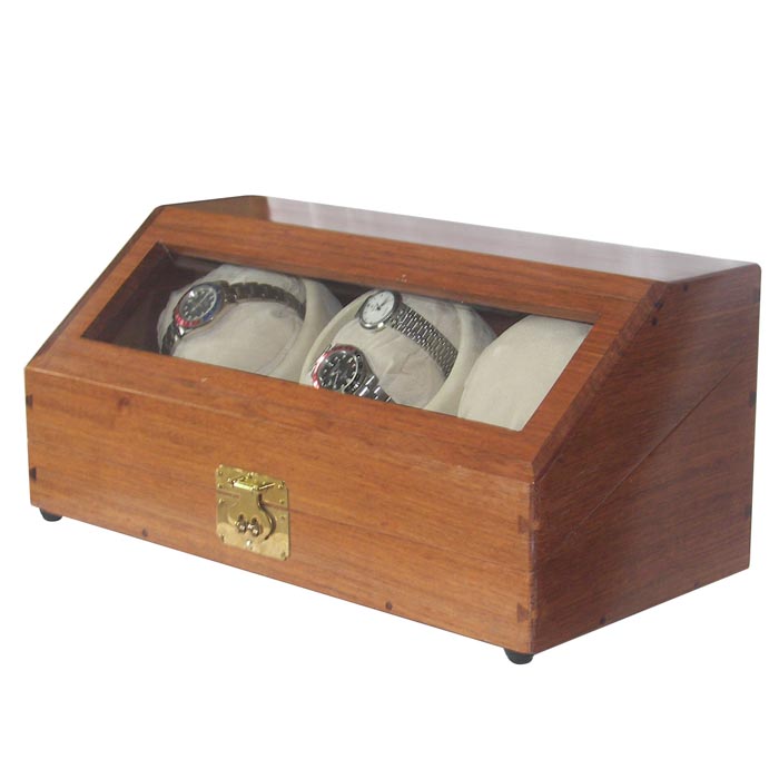 3 or 6 Watch winder in rosewood with 8 watches storage