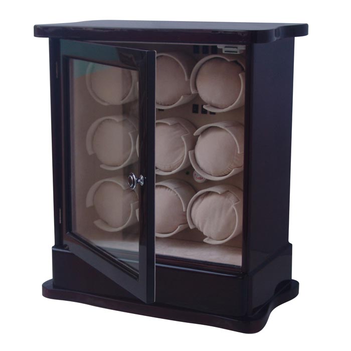 9 Watch winder with jewely and watch storge case