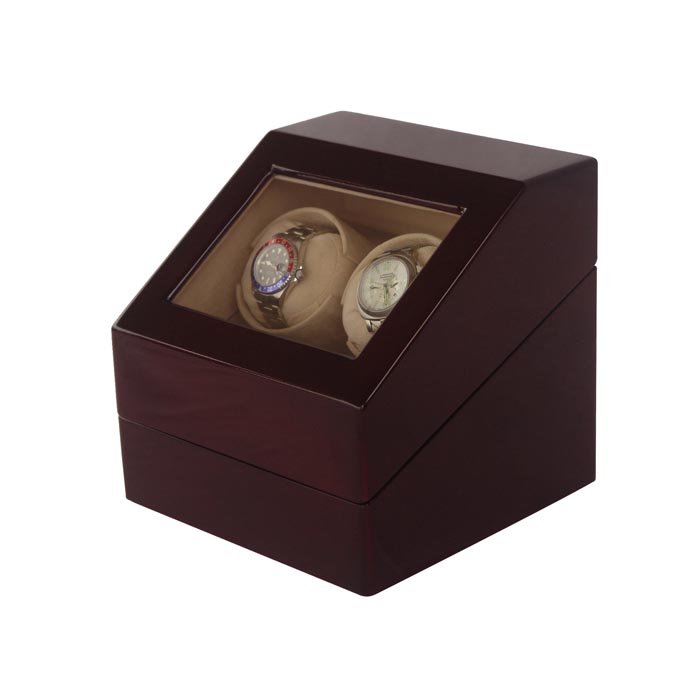 Double watch winder with 4 watch cases