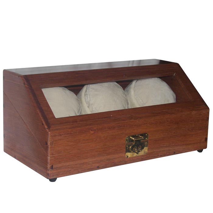 3 or 6 Watch winder in rosewood with 8 watches storage