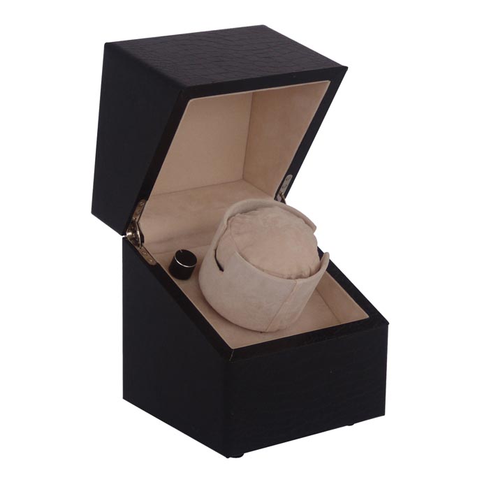 Leather single watch winder