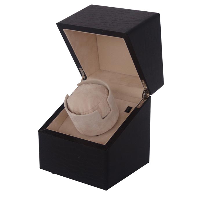 Leather single watch winder