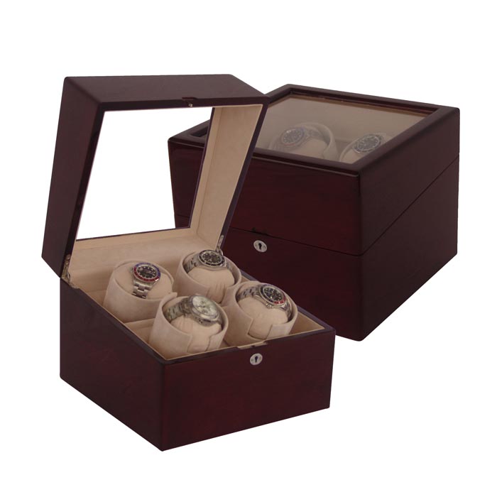 Quad watch winder