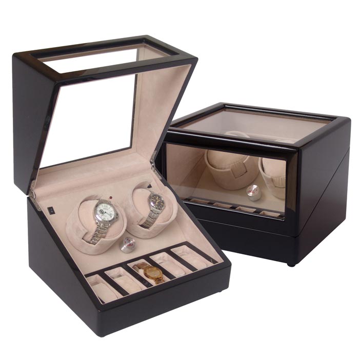 OEEA Double watch winder with watch case