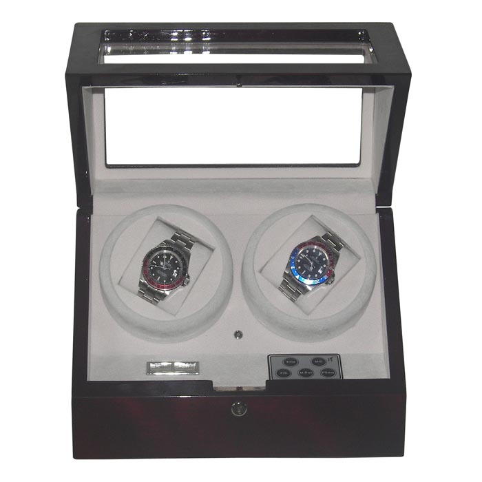 OEEA Double watch winder with watch box and jewel case