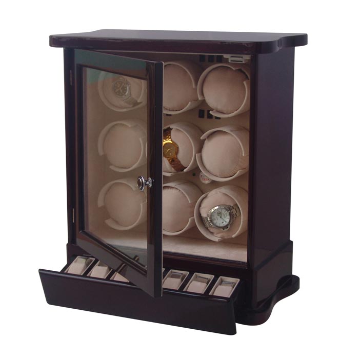 OEEA 9 Watch winder with jewely and watch storge case