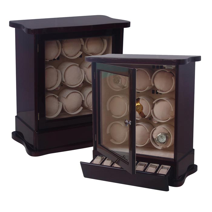 OEEA 9 Watch winder with jewely and watch storge case