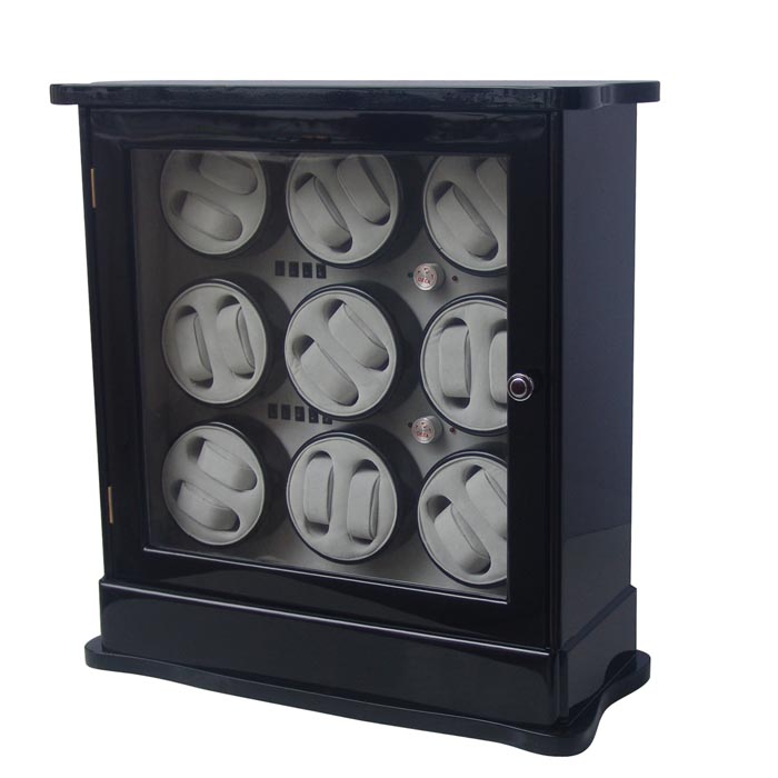 OEEA 18 watch winder with watch and jewely storge case