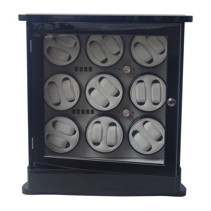 18 watch winder with watch and jewely storge case