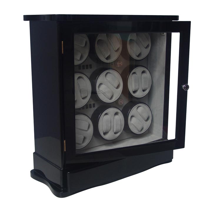 OEEA 18 watch winder with watch and jewely storge case