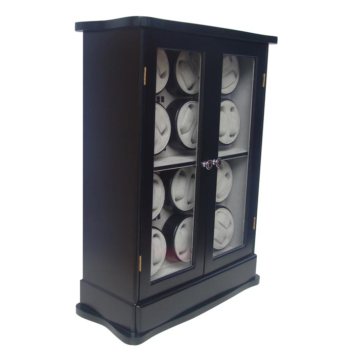 24 Watch winder with jewel and watch storge case