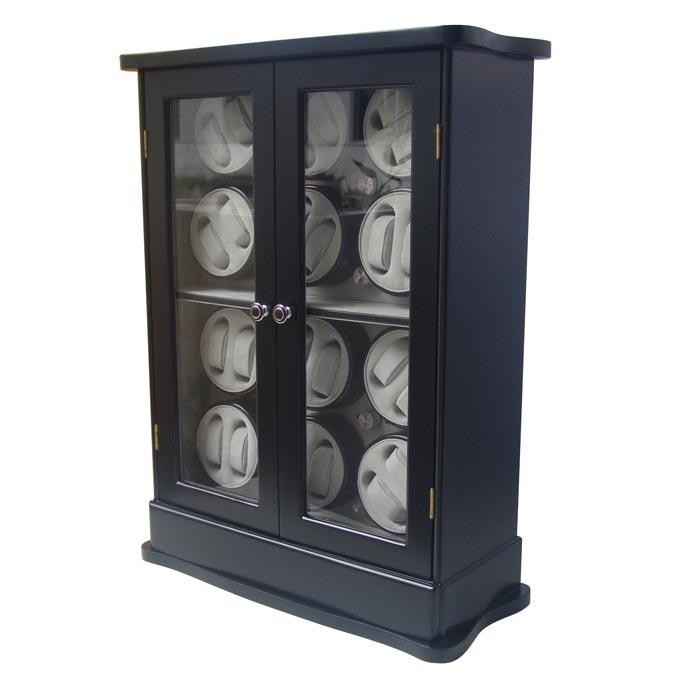 24 Watch winder with jewel and watch storge case