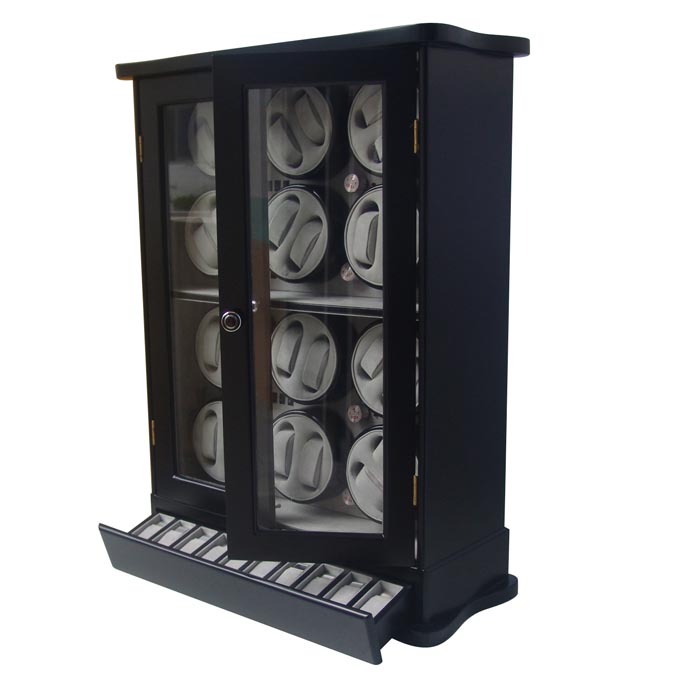 OEEA 24 Watch winder with jewel and watch storge case