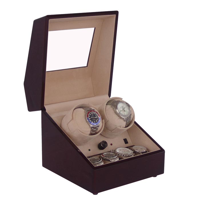 OEEA Double watch winder with 4 watch cases