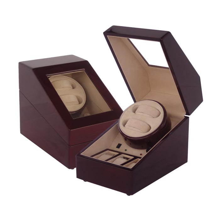 OEEA 2 watch winder with 3 watch case