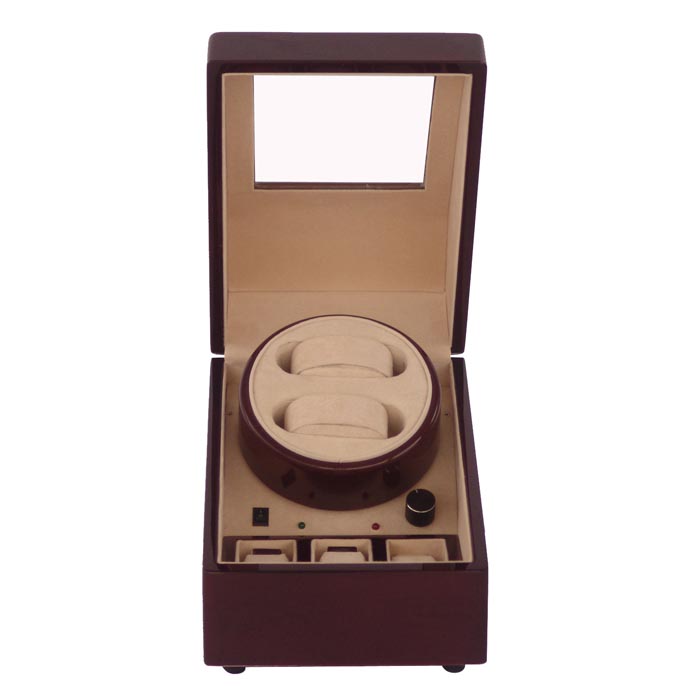 2 watch winder with 3 watch case