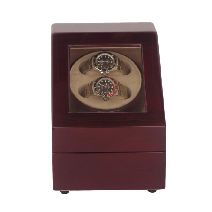 2 watch winder with 3 watch case