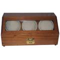 Triple watch winder in rosewood