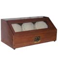 Triple watch winder in rosewood