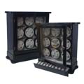 18 watch winder with watch and jewely storge case