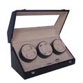 Wood watch winder