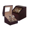 Double watch winder with 4 watch cases