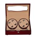 Wood automatic watch winder