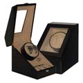 Automatic wood watch winder