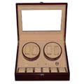 Wooden automatic watch winder